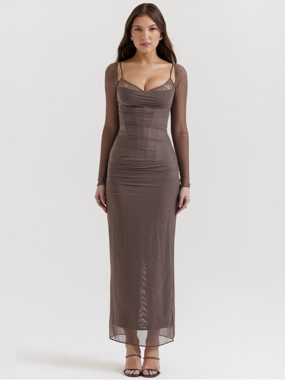 House of CB Katarina maxi corset dress